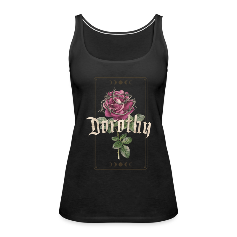 Dorothy "Rose Barb Wire" Women's Tank Top - black